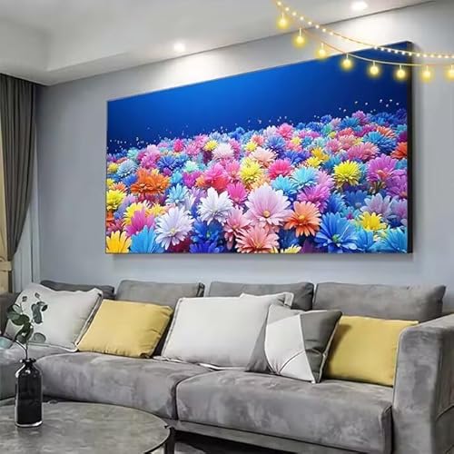 Diamond Painting Farbe Diamond Painting Kinder Anlage Malen Nach Zahlen mit Eckige Steine Zubehör,DIY Diamant Malerei Puzzle Arts Stickerei Mosaik Bastelset Erwachsene,Deko Geschenke 160x90cm C135 von cppxinng