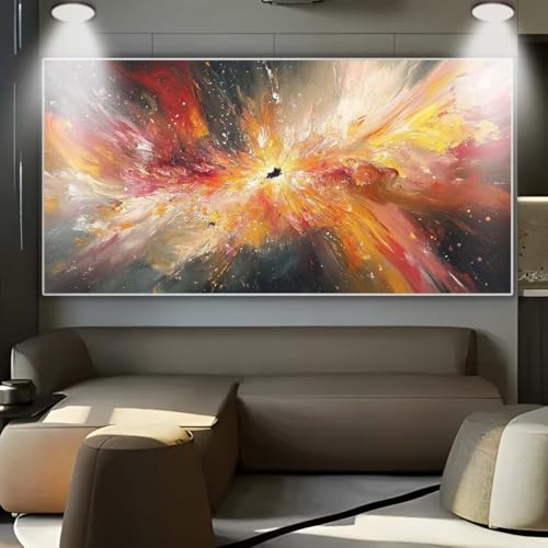 Diamond Painting Großes XXL 90x160cm Diamant Painting Bilder Bunt abstrakt Diamond Art Erwachsene DIY Full Square Diamant Kunst Malerei zubehör Set Kreuzstich Bilder Home Wand Dekor Geschenk A21 von cppxinng