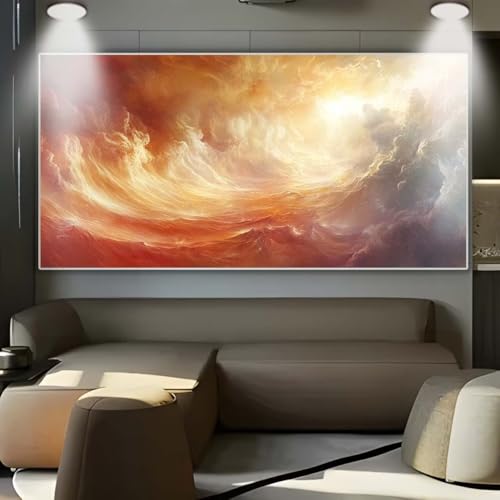 Diamond Painting Himmel Wolken，Diamond Painting Erwachsene Groß XXL 30x80cm，Diamant Painting eckige steine Bilder，Diamond Art zubehör cross stitch kit，diamond Stickerei set Home Wand Dekor Gifts D45 von cppxinng