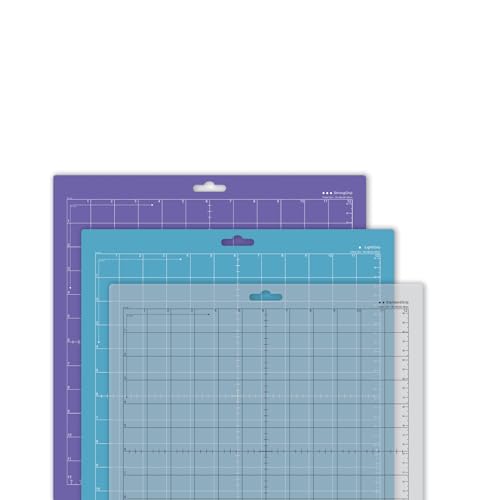 craftcut® 3er Variety Set 12' x 12' Schneidematten kompatibel mit Silhouette Cameo von craftcut