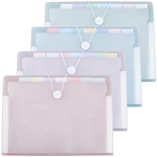 CRASPIRE Bunte Fächermappe, 5 Taschen mit farbigen Registern, Akkordeon-Ordner, Bungee-Verschluss, A4, Briefgröße, Papier, tragbar, Quittungspapier, Rechnungen, Dokumente, für Schule, Büro, Zuhause CRASPIRE Bunte Fächermappe, 5 Taschen mit farbigen Registern, Akkordeon-Ordner, Bungee-Verschluss, A4, Briefgröße, Papier, tragbar, Quittungspapier, Rechnungen, Dokumente, für Schule, Büro, Zuhause von craspire