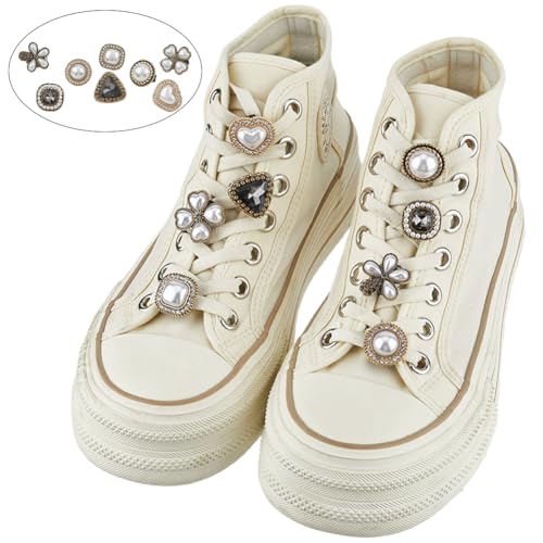 craspire 8 Stück 8 Stile Perlen Schnürsenkel Anhänger Schuhperlen Anhänger Metall Eisen Harz Glas Kunststoff Glitzernde Herz Blume Runde Quadratische Dreiecke Schnürsenkel Schmuck Clip Dekoration craspire 8 Stück 8 Stile Perlen Schnürsenkel Anhänger Schuhperlen Anhänger Metall Eisen Harz Glas Kunststoff Glitzernde Herz Blume Runde Quadratische Dreiecke Schnürsenkel Schmuck Clip Dekoration von craspire