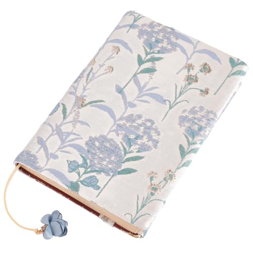 craspire Buchumschlag Passend Für Größe A5 8,3 x 6,3 Zoll Weicher Satinstoff Lila Blume Waschbare Buchhülle Lesezeichen Hardcover Taschenbuch Softcover Buchschutz Für Buchliebhaber Klassenzimmer von craspire