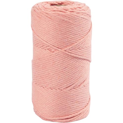 Craft Kit - Macramé Cord - Pink (977557) von creotime