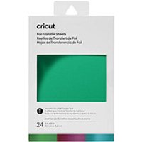 cricut™ Jewel Sampler Transferfolien für Schneideplotter farbsortiert 10,1 x 15,2 cm,  24 St. von cricut™