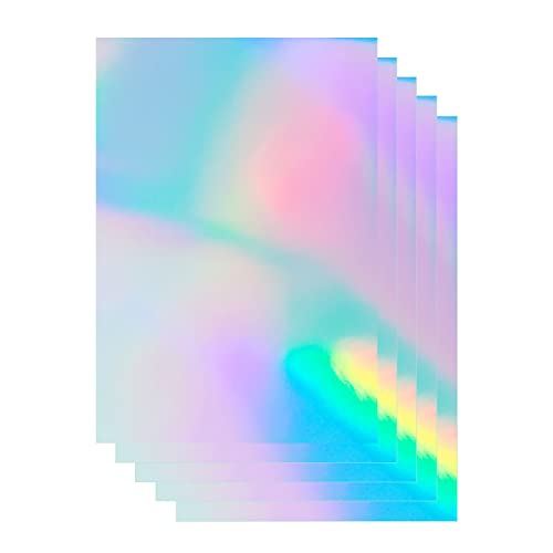 Cubic Coating Bleidruck Holographic sticker paper 30 Sheets A4 Size von cubic coating