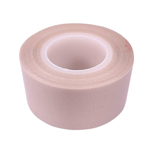 cyclingcolors 1x PTFE Klebeband Hitzebeständig Filmklebeband High Temp Glasgewebeband Hitzebeständig bis 260°C Selbstklebend Weiß, 30mm x 10m von cyclingcolors