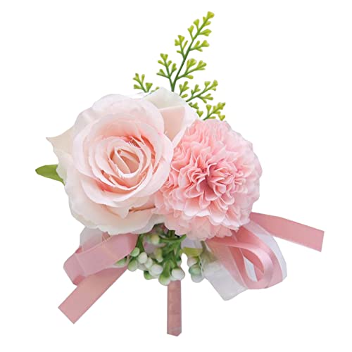 cypreason Boutonniere Hochzeit Gästeanstecker Hochzeit Zubehör Künstliche Ansteckblume Bräutigam Hochzeitsanstecker Blumen Anstecker, Hochzeit Blumen Anstecker von cypreason