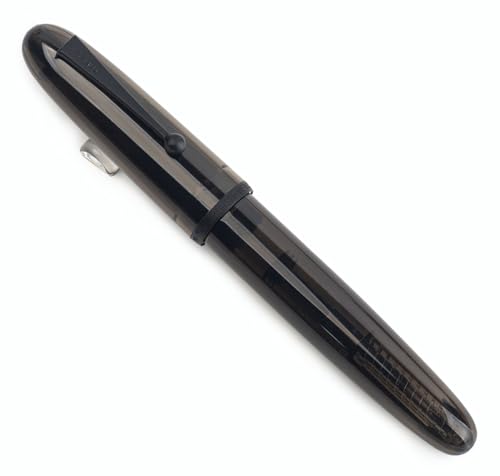 JINHAO 9019 Füllfederhalter Dadao Serie mit Tintenkonverter mit hoher Kapazität (extra feine Feder 0,38 mm, transparentes Schwarz) von czxwyst