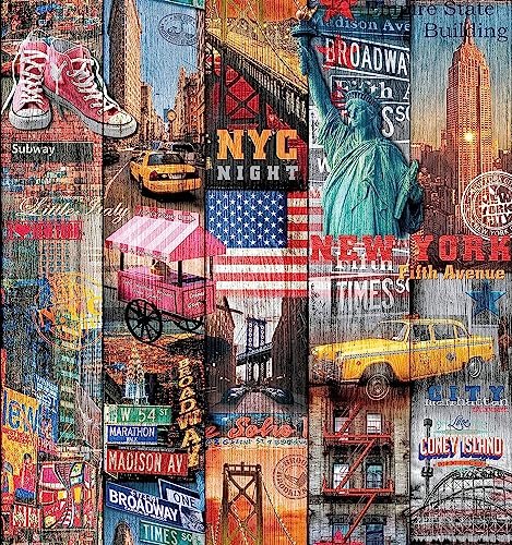 d-c-fix Möbel-Klebefolie Manhattan New York Motiv 67,5 cm x 2 m - Möbelfolie selbstklebende Deko-Folie Schrank Dekorfolie für Küche, Bad, Kühlschrank wasserfest USA Amerika von d-c-fix