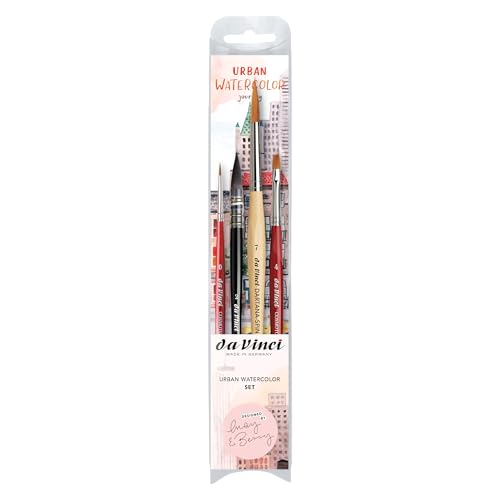 da Vinci | Signature | Urban Watercolor Journey Set by May & Berry | Aquarellmalerei | Künstlerpinsel | Verwaschpinsel | Made in Germany | Set | Größe 0 da Vinci | Signature | Urban Watercolor Journey Set by May & Berry | Aquarellmalerei | Künstlerpinsel | Verwaschpinsel | Made in Germany | Set | Größe 0 von da Vinci