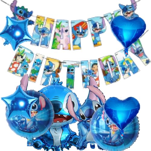 dadeerhe Luftballons, Geburtstagsdeko, Geburtstagsparty Ballondekorationen, Geburtstagsparty Ornamente, Geburtstagsbanner, Aluminium Folienballons von dadeerhe