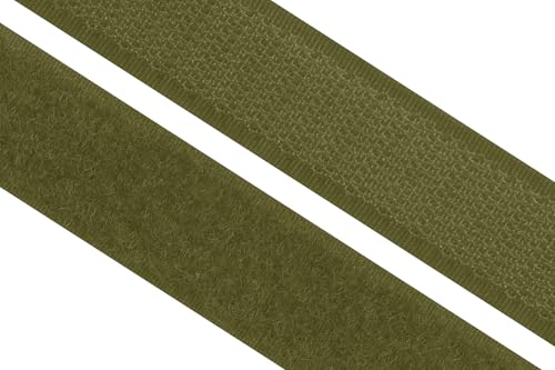 dalipo 17003 - Klettband zum annähen, 20mm, khaki von dalipo