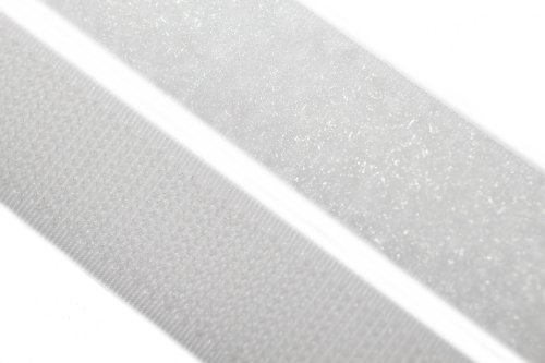 dalipo 17003 - Klettband zum annähen, 50mm, weiß von dalipo