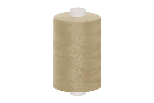 dalipo 27001 - Polyester Nähgarn, 1000m, FARBGRUPPE BEIGE, WEISS, Farbe: 069 Beige von dalipo