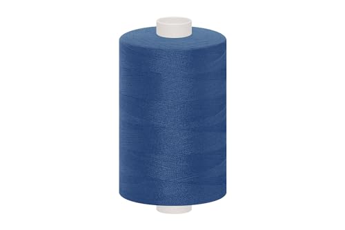 dalipo 27001 - Polyester Nähgarn, 1000m, FARBGRUPPE BLAU, TÜRKIS, VIOLETT, Farbe: 041 Blau von dalipo