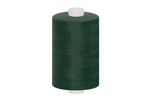 dalipo 27001 - Polyester Nähgarn, 1000m, FARBGRUPPE GRÜN, Farbe: 060 Schwarz-Grün von dalipo