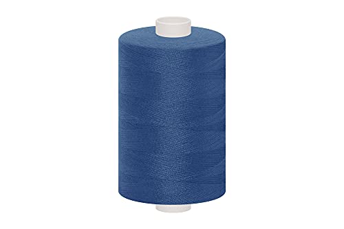 dalipo 27001 - Polyester Nähgarn 10x 1000m, blau von dalipo