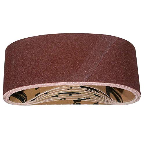 Schleifband Schleifpapier 100x560mm Gewebe Schleifbänder Korn 40-Korn 400 Korn 180 10 Stück von daw21onlineshop