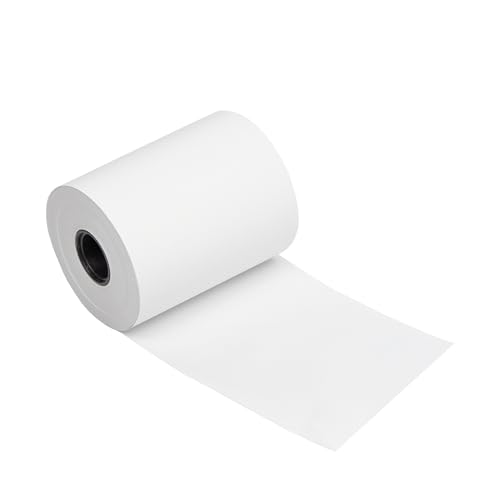 daybays Thermorollen 57x45x12mm 25m 10 Rollen Kassenrollen Bonrollen Thermopapier Thermo-Papierrollen für EC Cash Geräte, Kassensystem und EPOS-Drucker, BPA Frei (10, 57x45x12mm_25m) von daybays