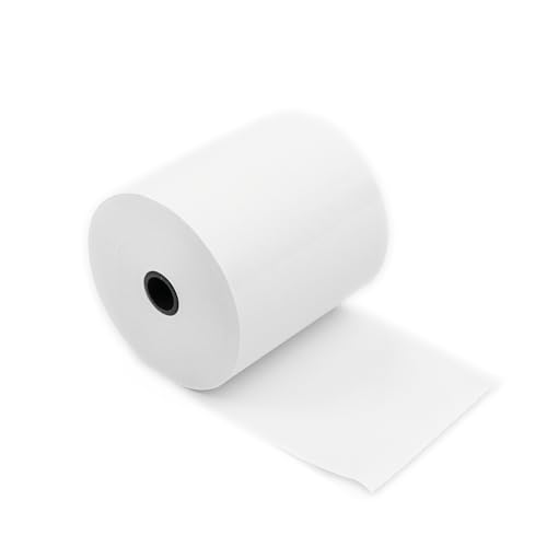 daybays Thermorollen 80x60x12mm 50m 10 Rollen Kassenrollen Bonrollen Thermopapier Thermo-Papierrollen für EC Cash Geräte, Kassensystem und EPOS-Drucker, BPA Frei (10, 80x60x12mm_50m) von daybays