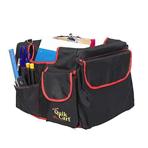 dbest Quik Einkaufstaschen, schwarz, Unisex, 20 Taschen Caddy für einfache Organisation und Aufbewahrung von dbest products