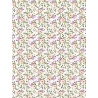 Décopatch-Papier "Blumen Lila Pastell", 3 Stück von Multi