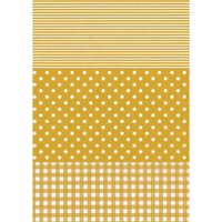 Décopatch-Papier "Dotty-Gold" von Multi