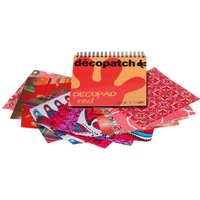 Décopatch Papierblock "Decopad Red" von décopatch