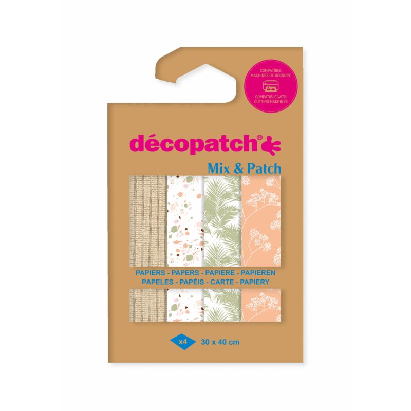 Papier Mix & Patch Terrakotta von décopatch