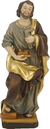 dekoprojekt Heiligenfigur Hlg. Josef mit Winkel und Hobel 25 cm von dekoprojekt