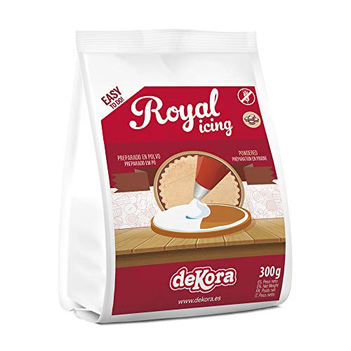 Dekora 230049 Royal Icing Pulver für Die Dekoration von Torten, Kuchen oder Cupcakes von dekora