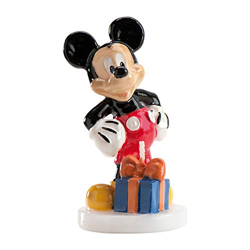 Dekora 346027 - Mickey Design Kerze, 8 cm von dekora