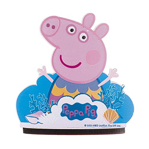 Dekora - Cake Topper Kuchendekoration | Peppa Wutz Tortendeko - Abmessungen 12 x 12,5 cm von dekora