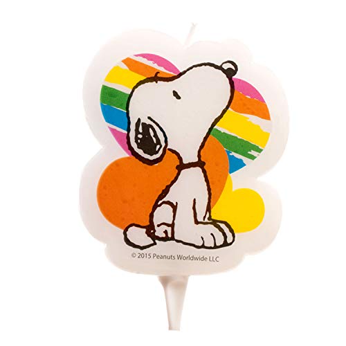 Dekora Snoopy 2D-Geburtstagskerze von dekora