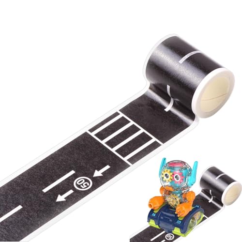 demaxiyad Straßen Klebeband Für Kinder Spielen Road Tape Autobahn Eisenbahn Straßen Klebeband Schwarzes Straßenband,Straßen Klebeband Für Kinder Spielen, Straße Aufkleber von demaxiyad