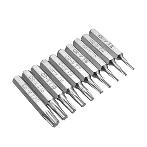 dijiusidy 10 Stücke Schraubendreher 4mm Torx Kopf Mobile Reparatur Pflaumenblüten Präzision Präzision Uhrgläser Reparatur Stahl Zubehör von dijiusidy