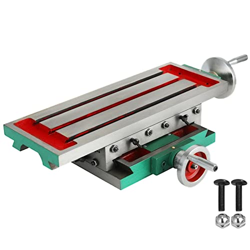 45 x 17,7 cm Kreuzfräsmaschine, Arbeitstisch, Verbindung, 2-Achsen, 4-Wege-Bohrständer von djhyfbdhgfcbgdxas