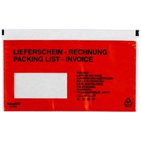 docuFIX® CLASSIC Lieferscheintaschen plus Kunststoff DIN lang 250 St. von docuFIX® CLASSIC