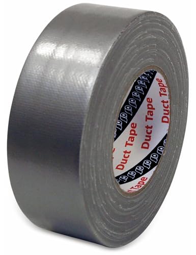 docufix Gewebe-Reparaturband, PE-beschichtet, 48 mm x 50 m (Gewebeklebeband Gewebeband Reparaturband Gafferband Panzertape Putz-Klebeband Putzband Steinband Steinklebeband) Farbe: silber von docufix