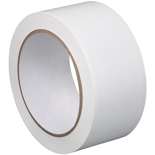 doitBau 24x PVC Schutzband 50mm x 33m / Weiß/Glatt rückstandsfrei UV Maler Klebeband Außen Putzerband Abklebeband von doitBau