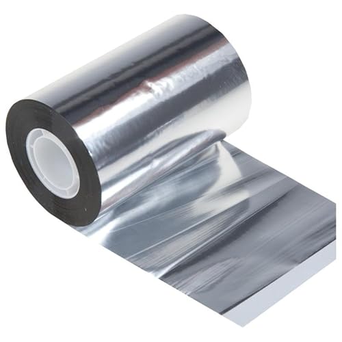 doitBau 4x Alu - PP Klebeband 100mm x 50m Aluminiumklebeband Polypropylen Dampfsperre Isolierung Dichtband Dach Dämmung Isoband Abdichtung Aluminiumtape selbstklebend Rohrisolierung hitzebeständig von doitBau