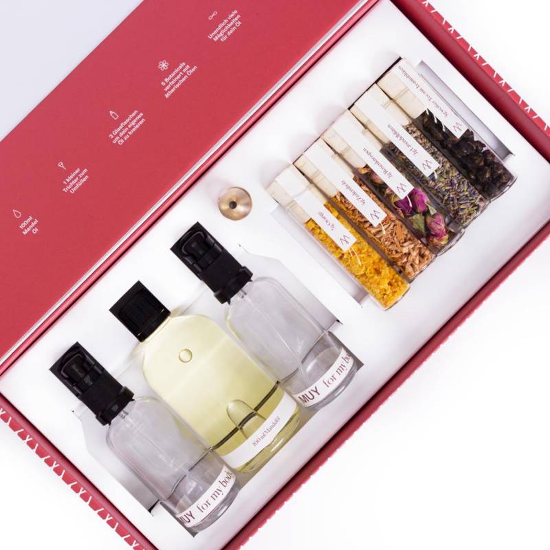 Muy | Diy Körperöl Spa Set Geschenk Für Frauen Kopfhaut Pflege L Geburtstag Geschenke Sie & Ihn Aromatherapie von doyourgineu