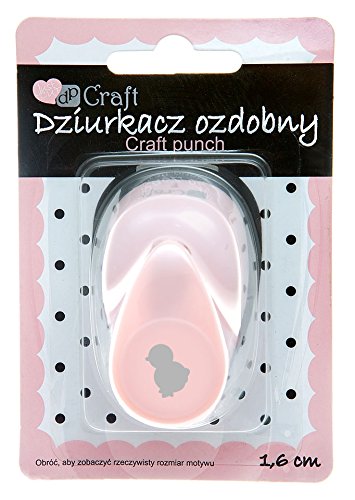 dpCraft Motivstanzer Motivlocher Papierstanzer Stanzer Locher 1,6 CM HUHN von dp Craft