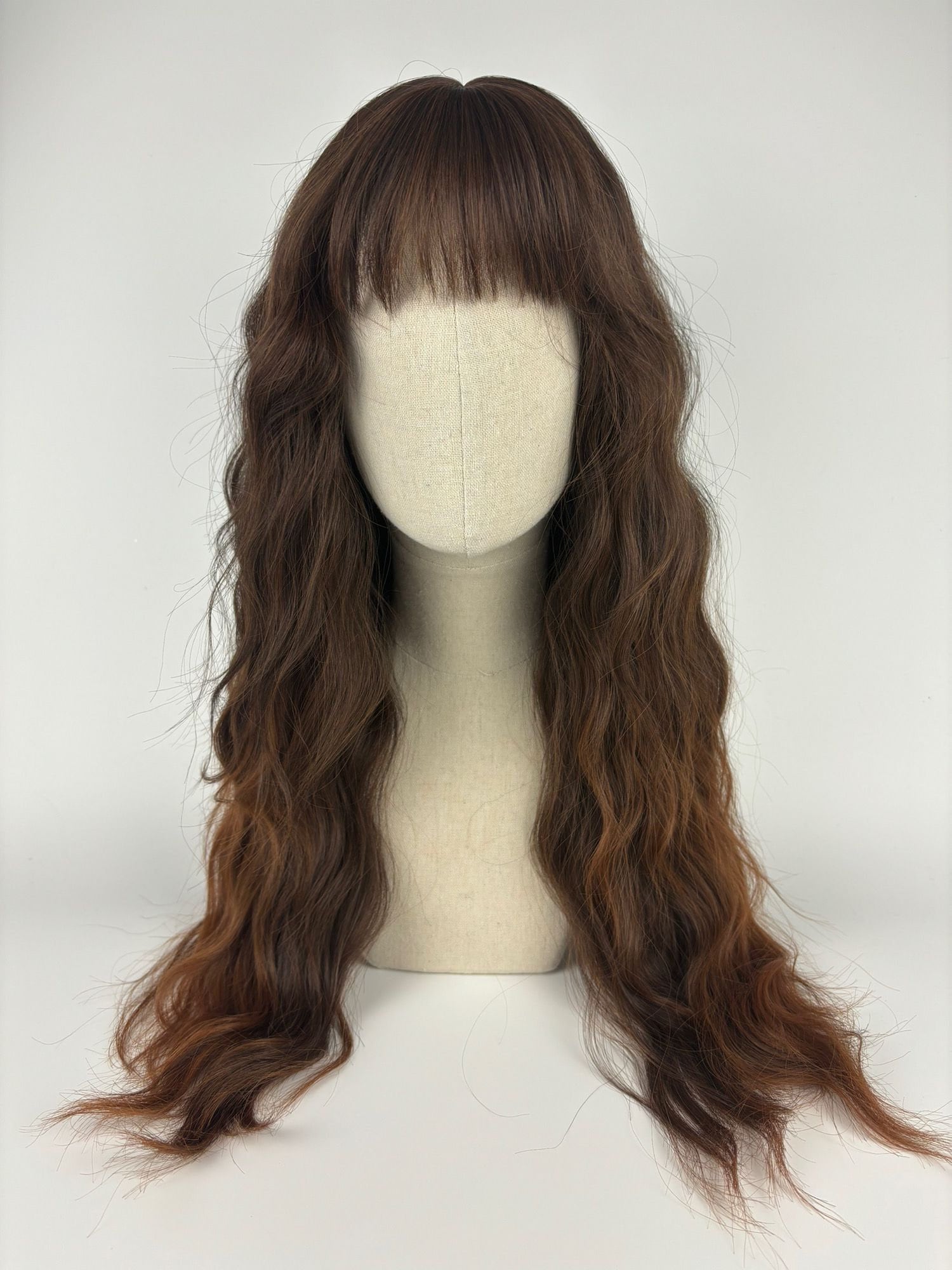 Easy Wear Wig/Glueless Natürliche Perücke The Toffee Maid 2024 Pony-styling Warm Dark Brown #curls #pony von dragmaiditup