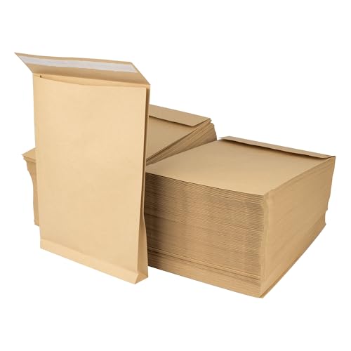 100 Stück B4 Faltentasche mit 4 cm Bodenfalte, 125 g/m² Materialstärke, Haftklebestreifen, Versandkuvert Verpackung, braune Versandtasche 100 Stück B4 Faltentasche mit 4 cm Bodenfalte, 125 g/m² Materialstärke, Haftklebestreifen, Versandkuvert Verpackung, braune Versandtasche von druck.de