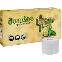 dundee Toilettenpapier 3-lagig, 8 Rollen von dundee