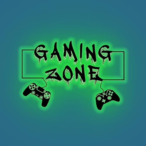 douyif Wandtattoo Gamer Wandaufkleber Gaming Zone Leuchtsticker Wandtattoo Leuchtsticker Gamer Wandsticker Game Fluoreszierend Wandsticker Spielzimmer Jugendzimmer Kinderzimmer Wanddeko von duoyif