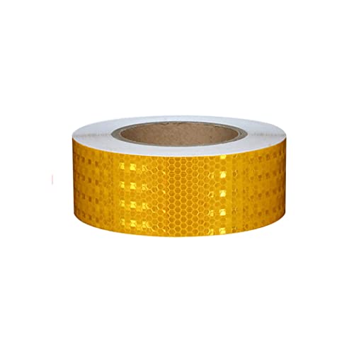 Reflektierendes Klebeband, einfarbiges reflektierendes Warnband for den Außenbereich, wasserfester Gefahrenaufkleber, 5 cm × 25 m, selbstklebendes Sicherheitsband, geeignet for Autos, Motorräder, Fahr von dvegGEE