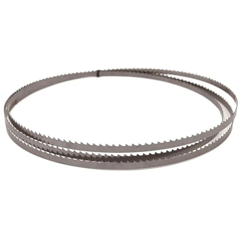 Bandsägeblätter, Metallbandsäge, 2 Stück 68” Bandsägeblätter 1730 x 6,35 x 0,35 mm TPI 6 Bandsägeblätter for Schneiden von Holz, Metall und Kunststoff von dvkGKLVq